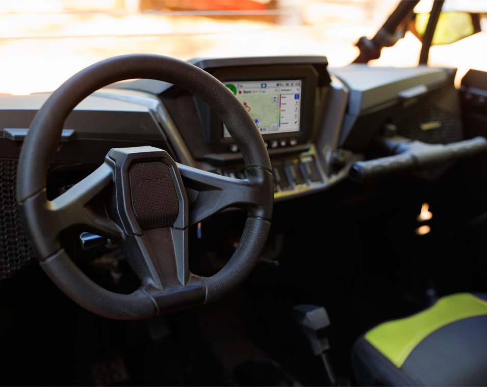 Interior inspirado no piloto